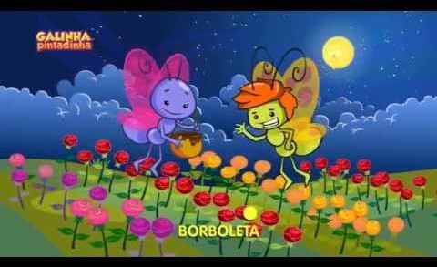 Borboleta Pequenina – DVD Galinha Pintadinha 3 – OFICIAL